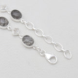 Tourmalated Quartz Silver Bracelets