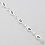 Tourmalated Quartz Silver Bracelets