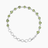 Peridot Silver Bracelets
