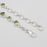 Peridot Silver Bracelets