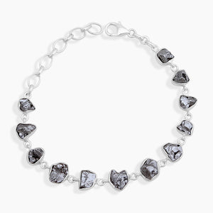 925 Silver Campo del Cielo Meteorite Bracelets
