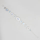 Rainbow Moonstone Silver Bracelets