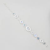 Rainbow Moonstone Silver Bracelets