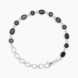 Black Onyx Silver Bracelets