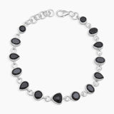 925 Silver Black Onyx Bracelets