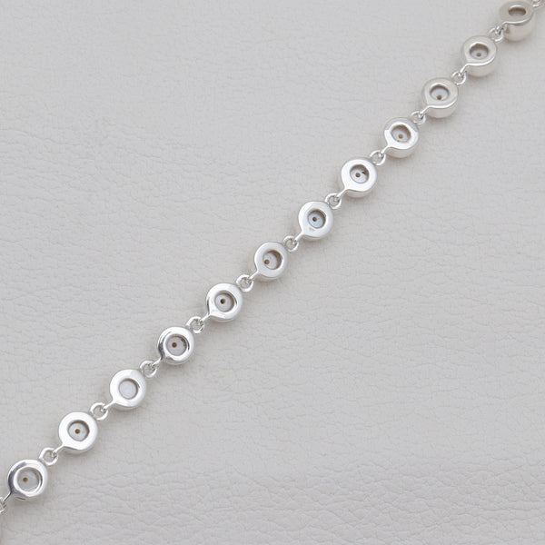 925 Sterling Silver Pearl Bracelets