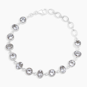925 Silver Crystal Bracelets