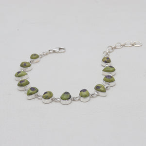 Tasmanian Serpentine Silver Bracelets