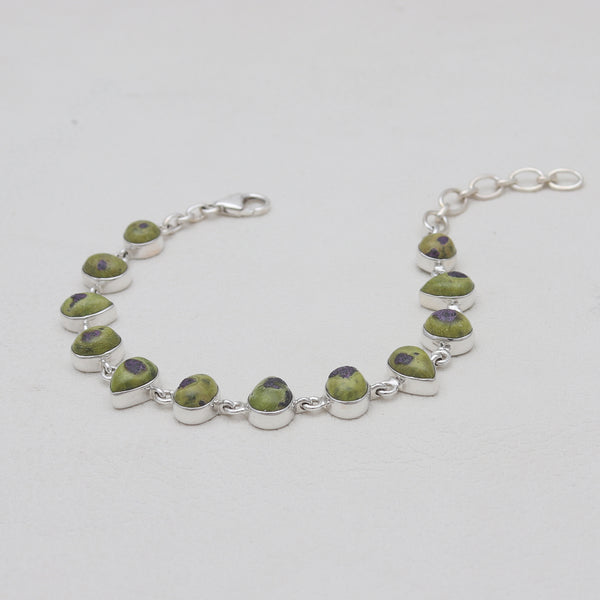 Tasmanian Serpentine Silver Bracelets