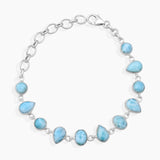 925 Sterling Silver Larimar Bracelets
