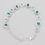 Mexican Turquoise Silver Bracelets