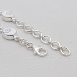 Shiva Eye Shell Silver Bracelets
