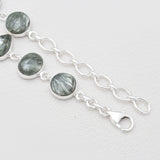 Seraphinite Silver Bracelets