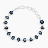925 Silver Labradorite Bracelets