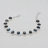 925 Silver Labradorite Bracelets