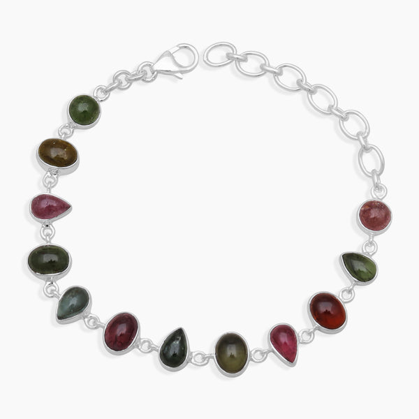 Tourmaline Silver Bracelets