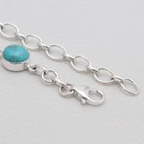 925 Silver Mexican Turquoise Bracelets