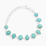 925 Silver Mexican Turquoise Bracelets