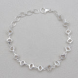 925 Silver Herkimer Quartz Bracelets
