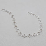925 Silver Herkimer Quartz Bracelets