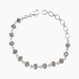 925 Silver Herkimer Quartz Bracelets