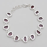 925 Sterling Silver Garnet Bracelets