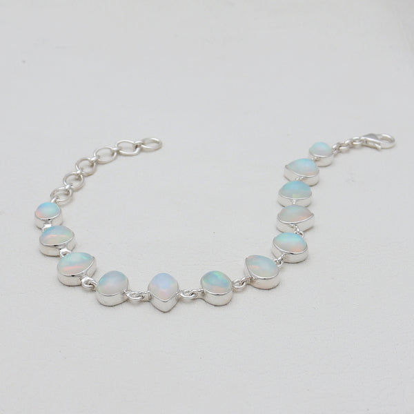 925 Silver Ethiopian Opal Bracelets