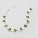 925 Sterling Silver Peridot Bracelets