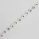 925 Sterling Silver Peridot Bracelets