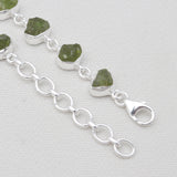 925 Sterling Silver Peridot Bracelets