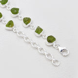 925 Sterling Silver Peridot Bracelets