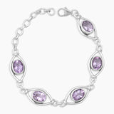 925 Sterling Silver Citrine Bracelets