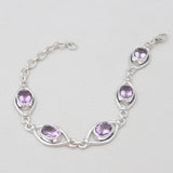 925 Sterling Silver Citrine Bracelets