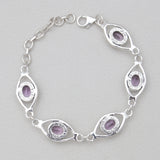 925 Sterling Silver Citrine Bracelets