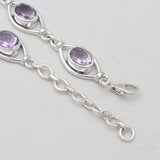 925 Sterling Silver Citrine Bracelets