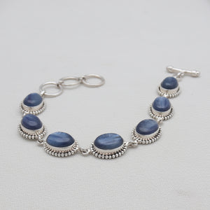 925 Sterling Silver Kyanite Bracelets