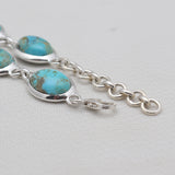 Boulder Turquoise Silver Bracelets