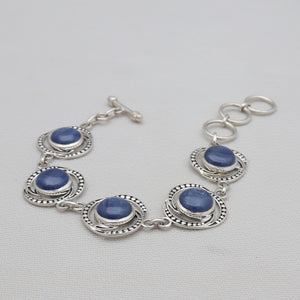 925 Sterling Silver Kyanite Bracelets