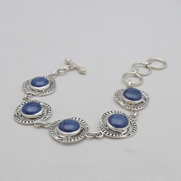 925 Sterling Silver Kyanite Bracelets