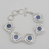 925 Sterling Silver Kyanite Bracelets