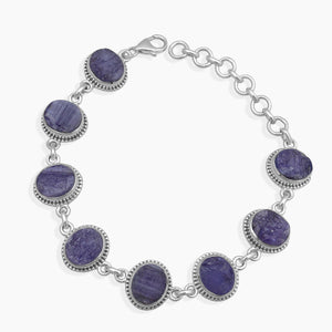 925 Sterling Silver Tanzanite Bracelets