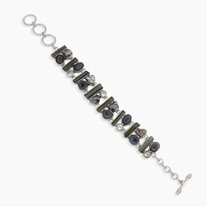 Coconut Druzy Silver Bracelets