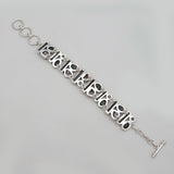 Coconut Druzy Silver Bracelets