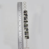 Coconut Druzy Silver Bracelets