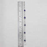 Natural Lapis Lazuli Silver Bracelets