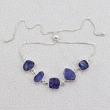 Tanzanite Silver Bracelet