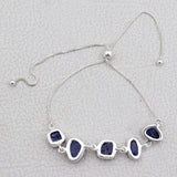 Tanzanite Silver Bracelet