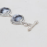 Dendritic Opal Silver Bracelets