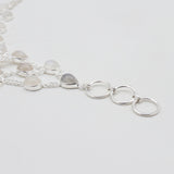Rainbow Moonstone Silver Bracelets