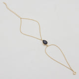 Gold Vermeil Black Onyx Minimalist Bracelets